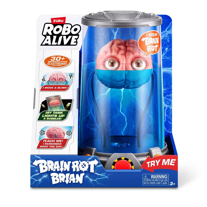 Robo Alive Brain Rot Brian Action Figure — image 9