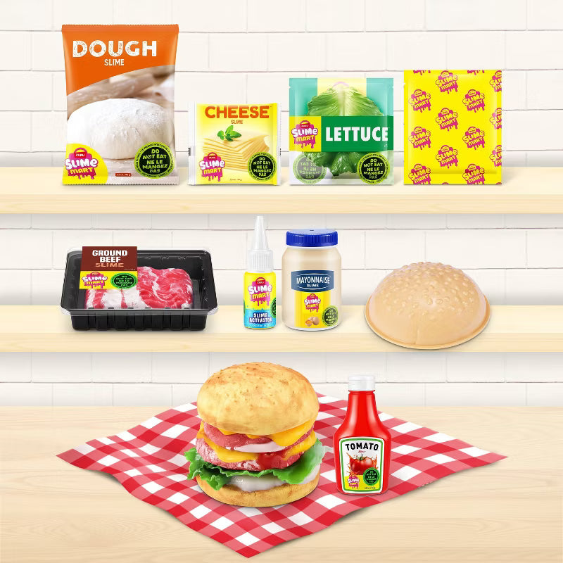 Slime Mart Small Shopping Basket - Burger Slimes — image 6