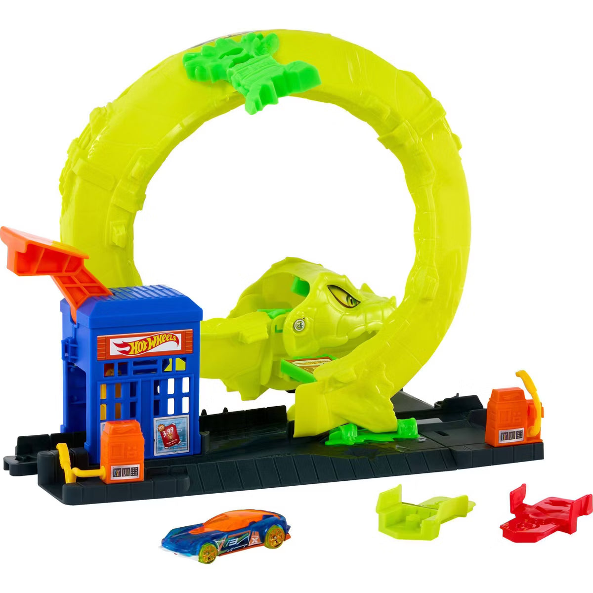 Hot Wheels City Nemesis Snake Strike Attack JBM63 — image 1