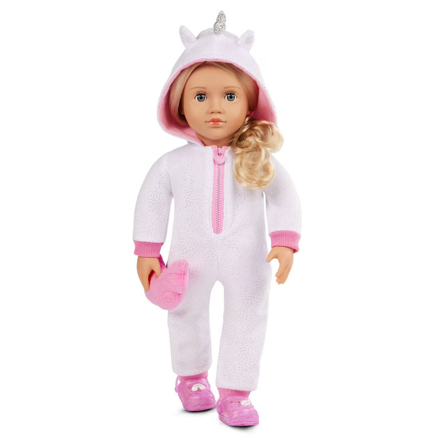 Our Generation Doll With Unicorn Pajama BD31719Z — image 1