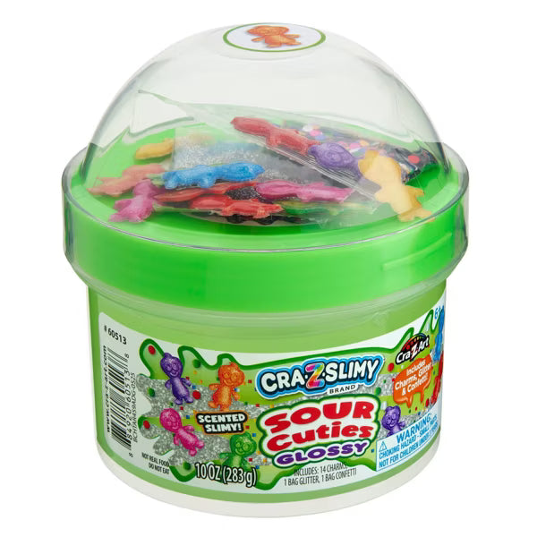Cra-Z-Slimy Dome Topper Jars Sour Cuties CA-60513 — image 7