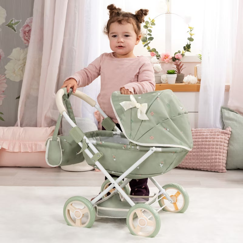 Bayer Design Dolls Pram Cosy - Green and Flowers — image 6