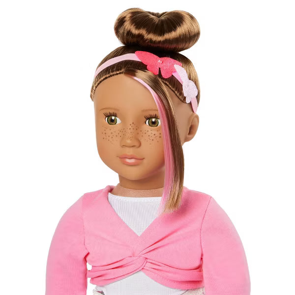Our Generation Doll With Butterfly Ballet Outfit BD31724Z — image 3