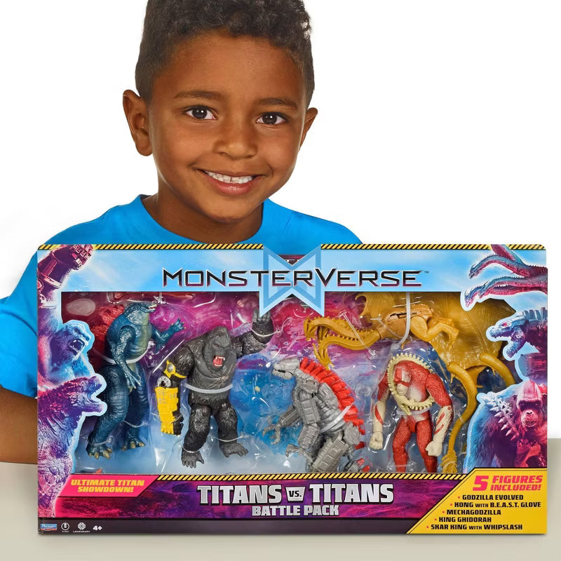 Monsterverse Titans vs Titans Battle Pack 5 Pack — image 3
