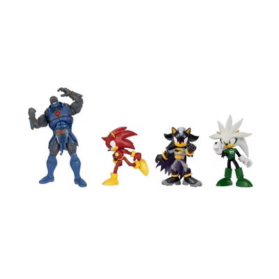 DC x Sonic 5" Figure Multipack – Power vs Speed 4-Pack (42909) — image 3