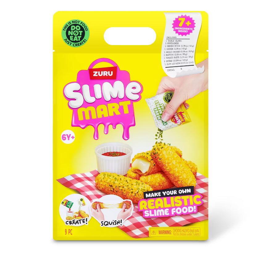 Slime Mart Bag - Mozzarella Sticks - Colorland Toys