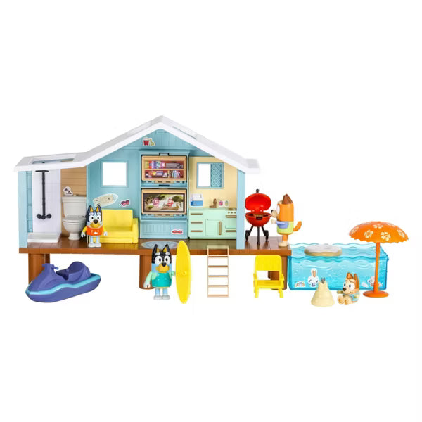 Bluey Beach S9 Ultimate Beach Cabin Exclusive 17587 - Colorland Toys