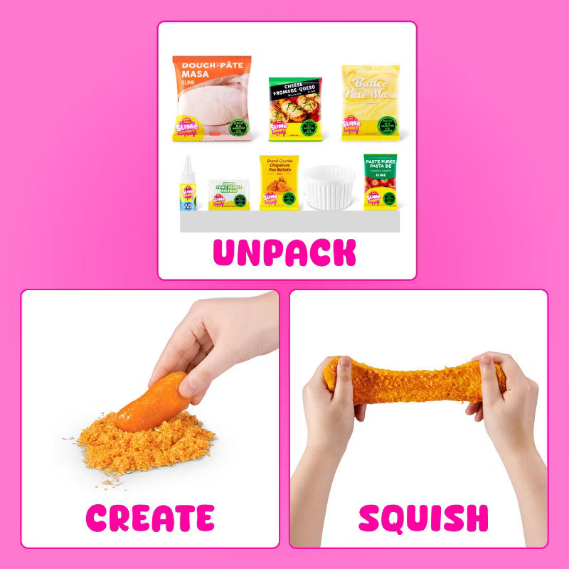 Slime Mart Bag - Mozzarella Sticks - Colorland Toys