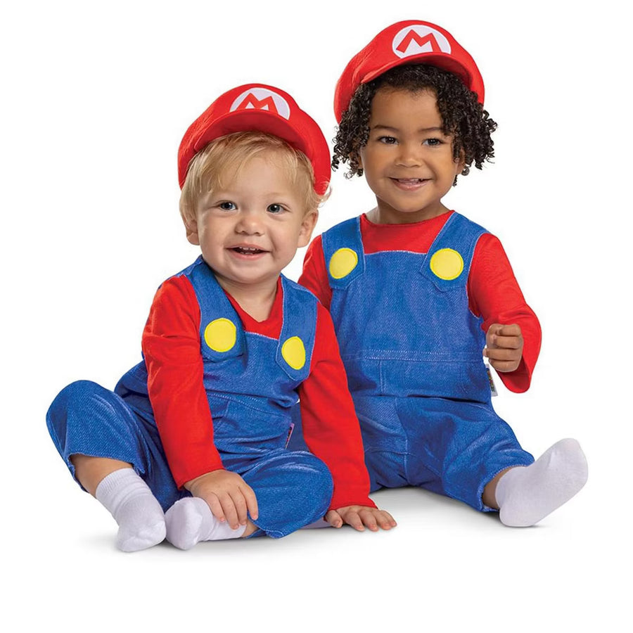 Costume Infant Mario Posh Dress Up 12-18 Month — image 1