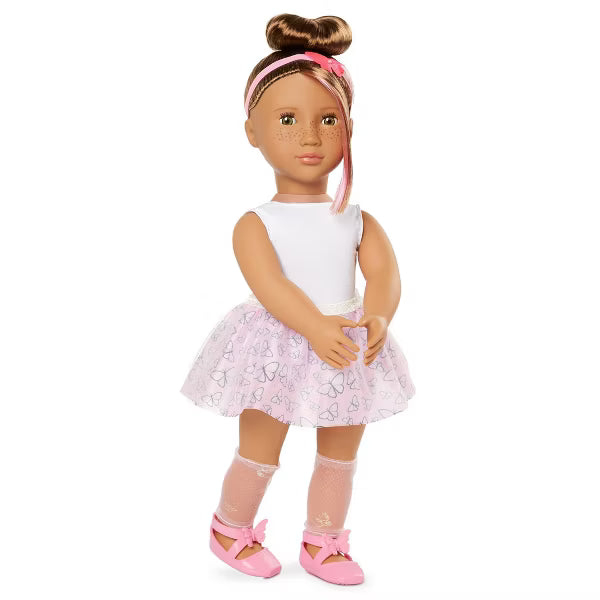 Our Generation Doll With Butterfly Ballet Outfit BD31724Z — image 4