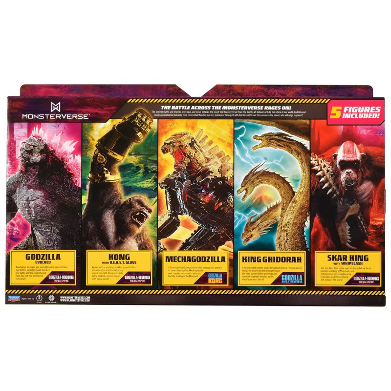Monsterverse Titans vs Titans Battle Pack 5 Pack — image 7