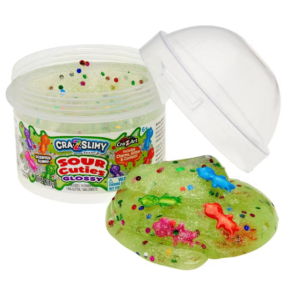 Cra-Z-Slimy Dome Topper Jars Sour Cuties CA-60513 — image 3