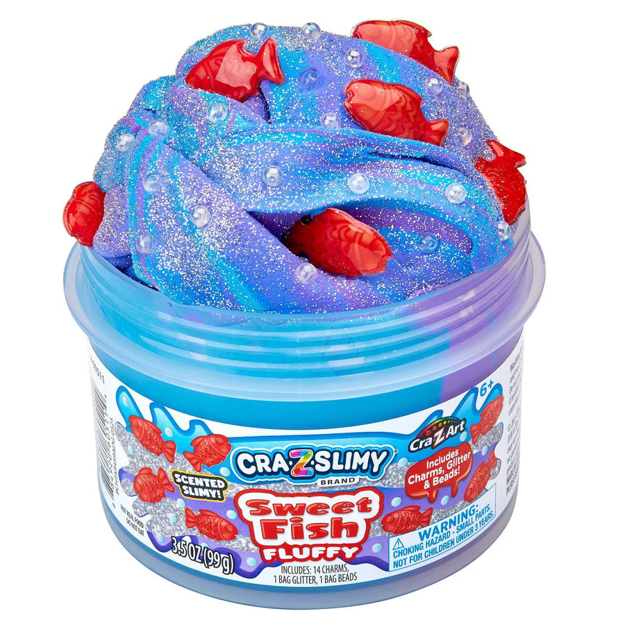 Cra-Z-Slimy Dome Topper Jars Sweet Fish CA-60511 — image 5