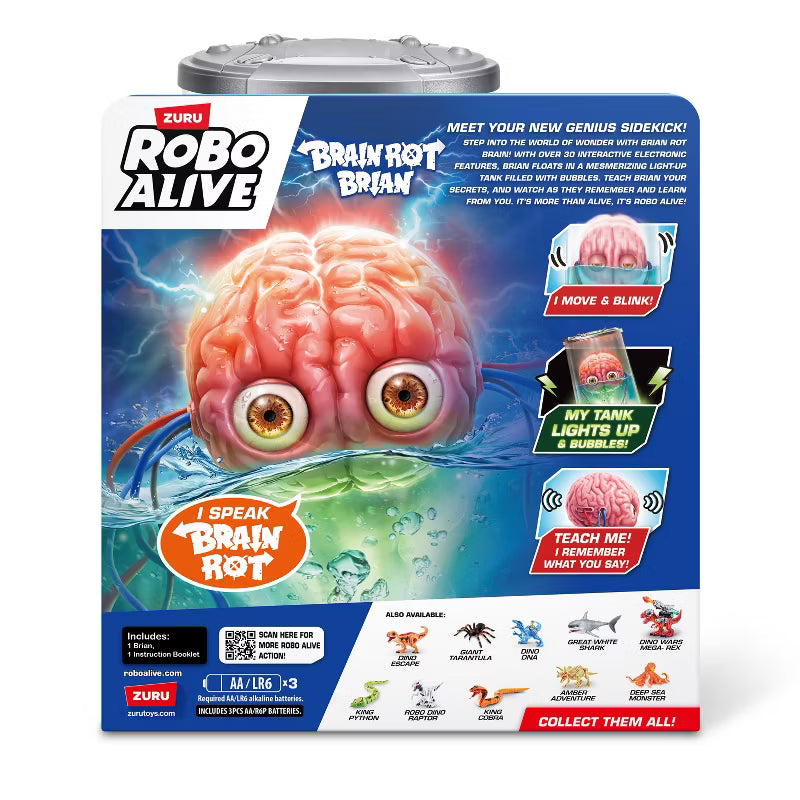 Robo Alive Brain Rot Brian Action Figure — image 10