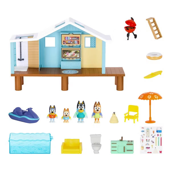 Bluey Beach S9 Ultimate Beach Cabin Exclusive 17587 - Colorland Toys