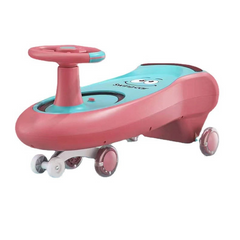 Swing Car With Light & Music Pink MN070
