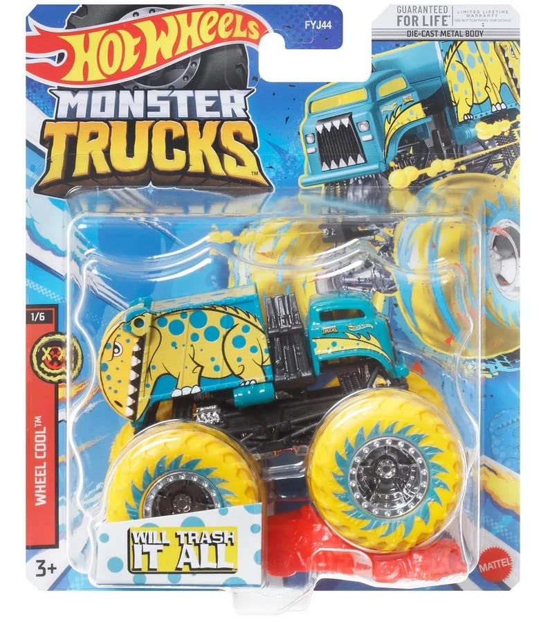 Hot Wheels Monster Trucks Will Trash It All Vehicle GWK99/FYJ83
