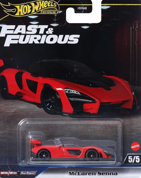 ot Wheels Premium 2024 Fast & Furious Mclaren Senna HNW46/JBL92