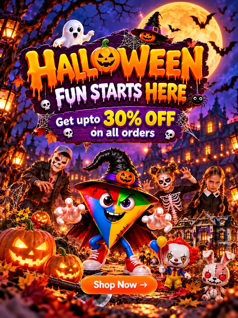 Halloween Sale – costumes, décor and treats