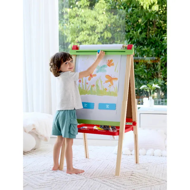 Hape Magnetic All-in-1 Double Sided Standing Easel - Colorland Toys