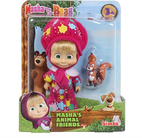 SIMBA Masha doll with a pet Assorted - Colorland Toys