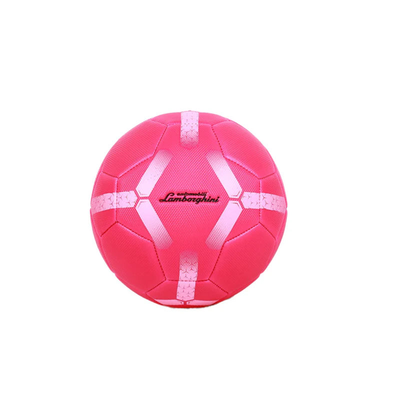 Lamborghini Sewing PVC Soccer Ball No. 5 - Pink LFB881-5P