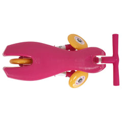Foldable 3-Wheel Toddler Ride-On Trike – Pink MN007 - Colorland Toys