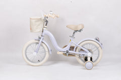 Raccoon Bicycle With Basket 14 Inch Purple TN23R06 14IN
