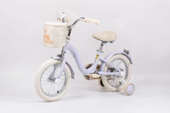 Raccoon Bicycle With Basket 14 Inch Purple TN24R74 14IN - Colorland Toys