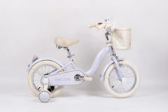Raccoon Bicycle With Basket 14 Inch Purple TN24R74 14IN — image 3