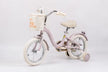 Raccoon Bicycle With Basket 16 Inch Pink TN23R06 16IN
