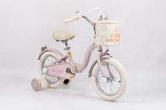 Raccoon Bicycle With Basket 16 Inch Pink TN23R06 16IN - Colorland Toys