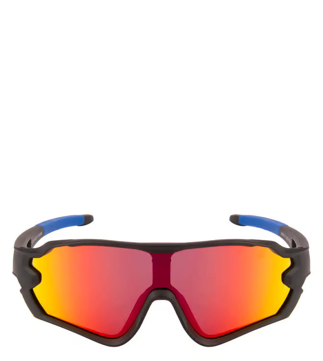 Atom Kids Polarized Sports Sunglasses 100% UV 400 Protection - Black & Orange AK15-2 — image 1