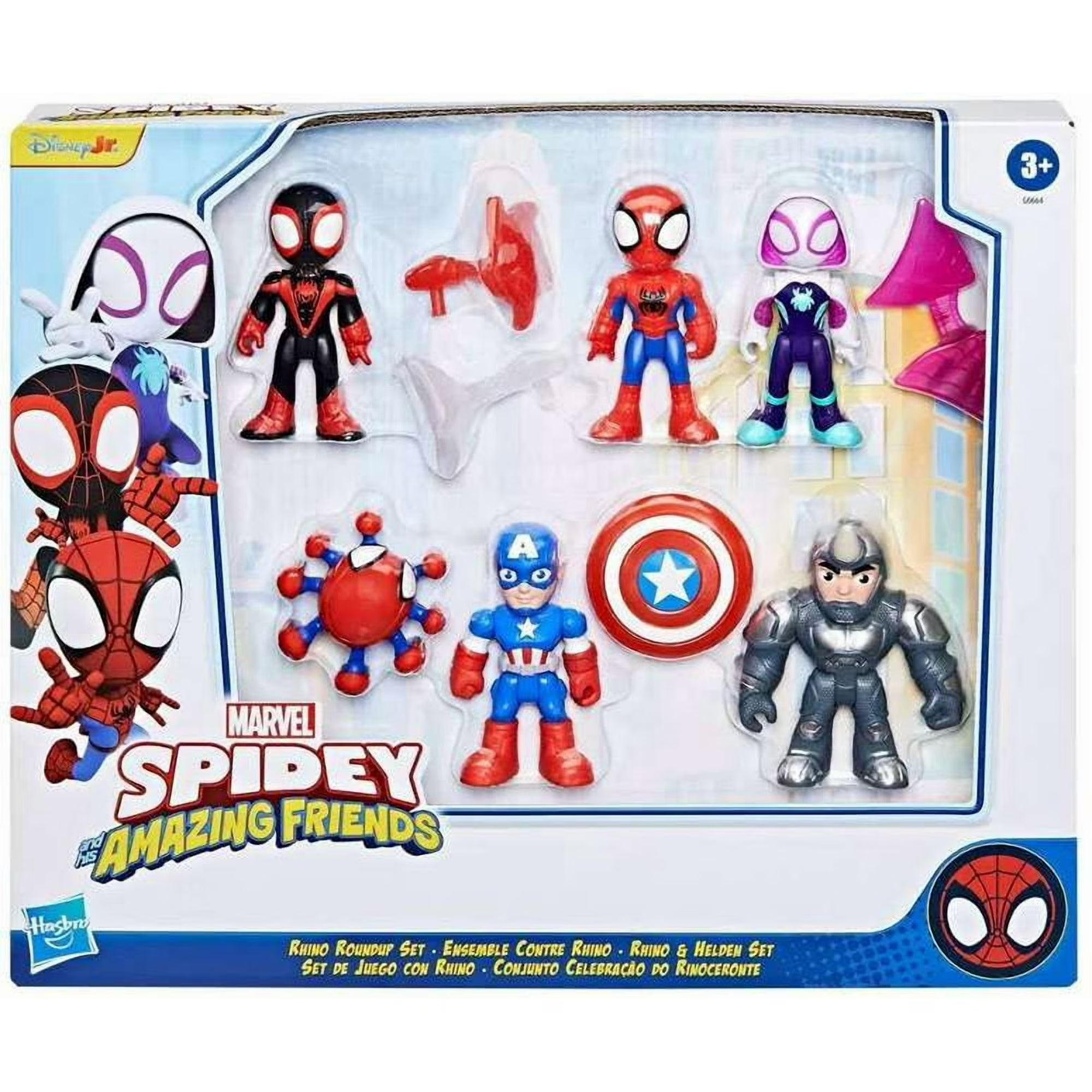 Spidey And His Amazing Friends Rhino Roundup Set G0664 - Colorland Toys