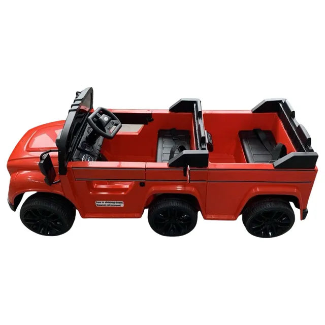 ProRide School Bus 2-Seater 24V7AH Red - Colorland Toys