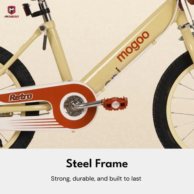 Mogoo Bicycle 16 Retro Beige