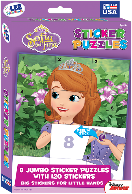 Disney Junior Sofia Sticker Puzzles Set SF-SP