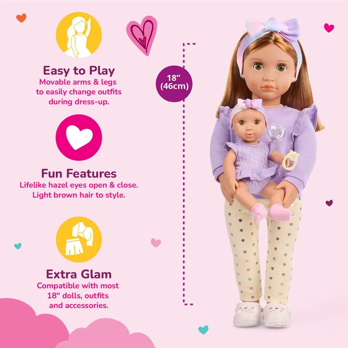Our Generation Big/Little Sister Dolls - Tory & Riley  BD31726Z — image 6