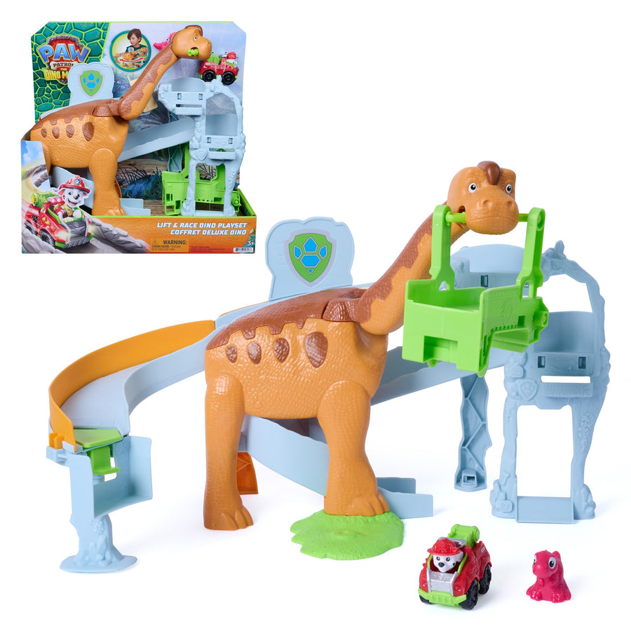 PAW Patrol: The Dino Movie, Dino Pup Squad Lift & Race Playset