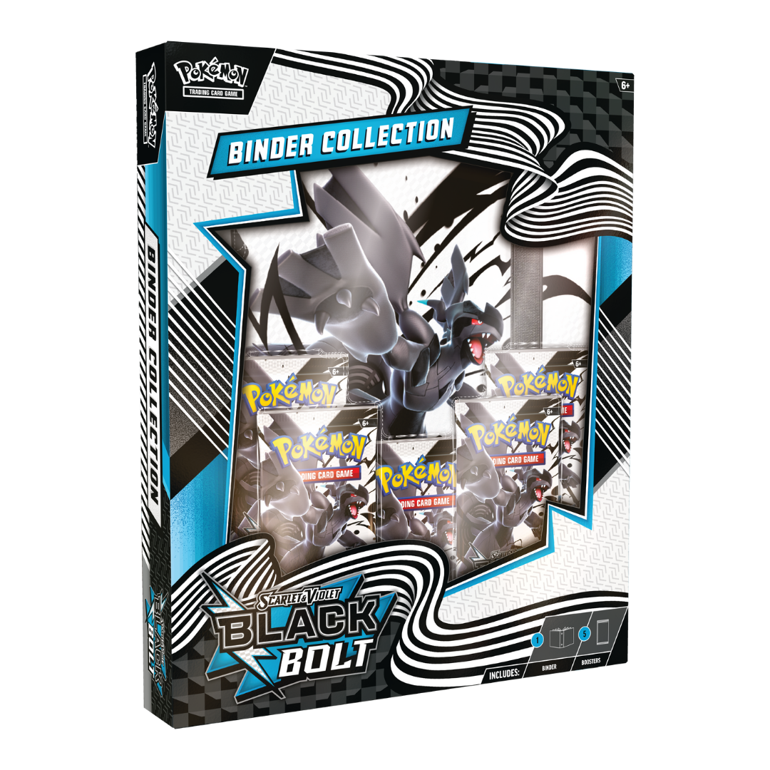 Pokemon TCG Scarlet & Violet 10.5 Black Bolt Binder Collection Zekrom 10-10039-112 - Colorland Toys