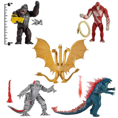 Monsterverse Titans vs Titans Battle Pack 5 Pack