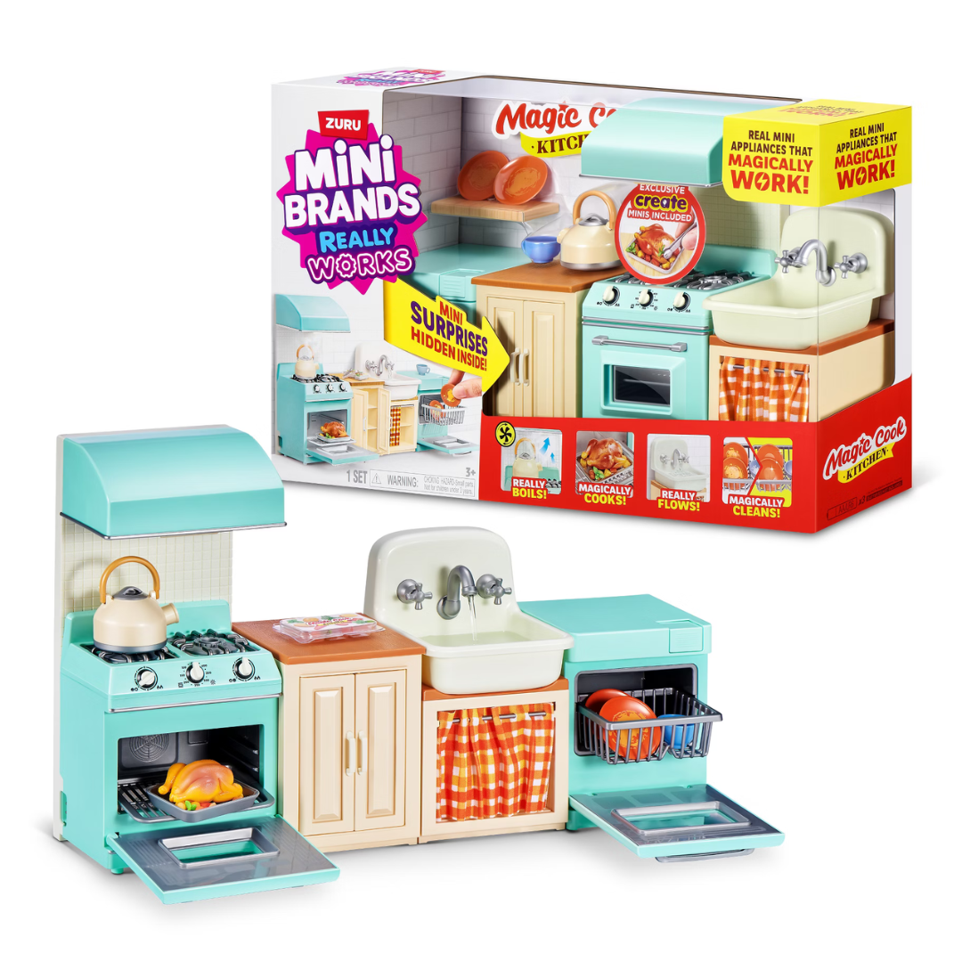 Mini Brands Magic Cook Kitchen Playset 77858