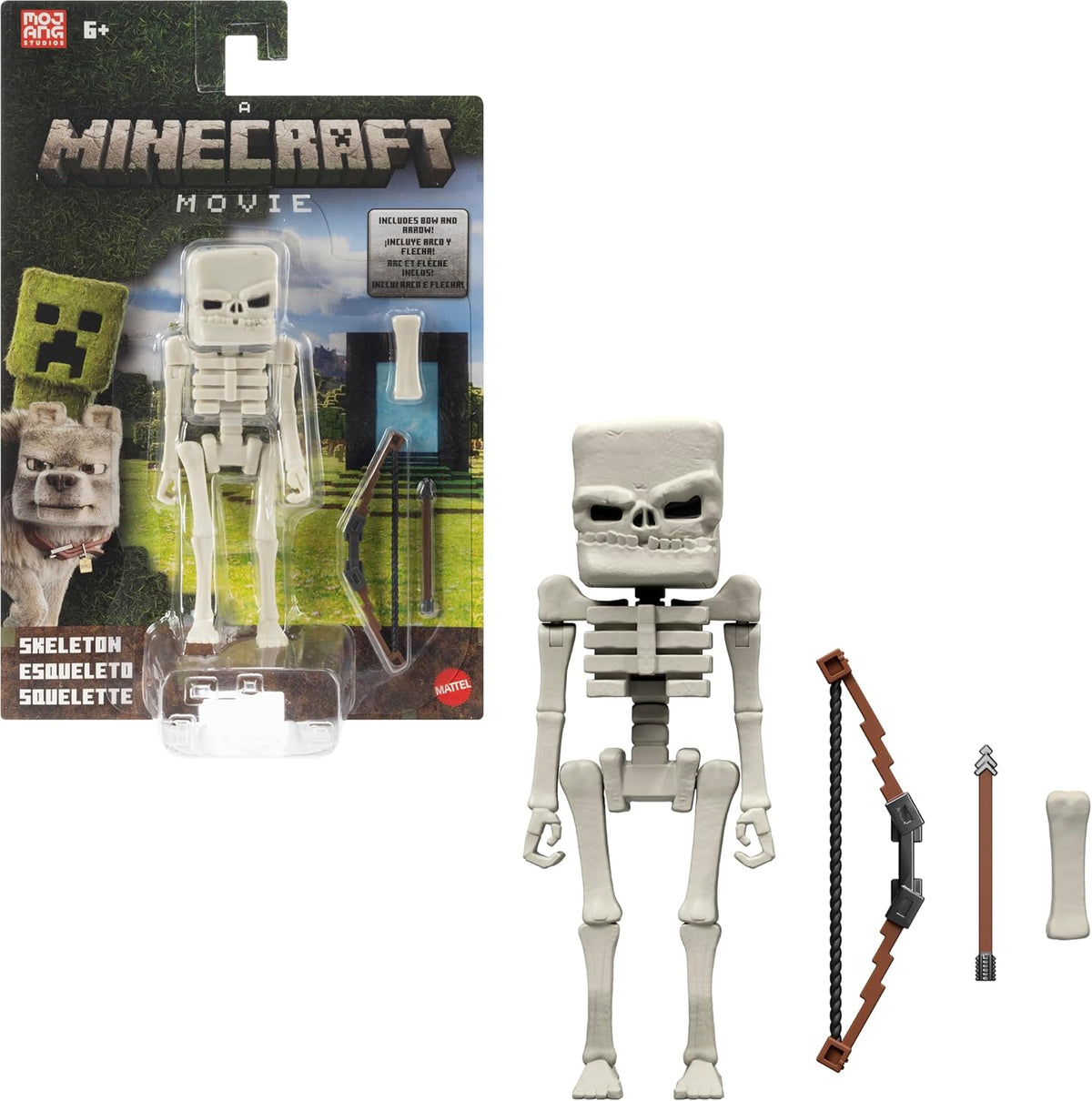 Minecraft Movie Skeleton JFR44/JFR60