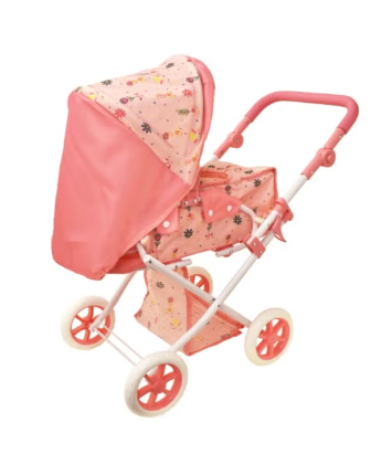 Dolls World Deluxe Folding Pram For Dolls 18inch 78702 - Colorland Toys