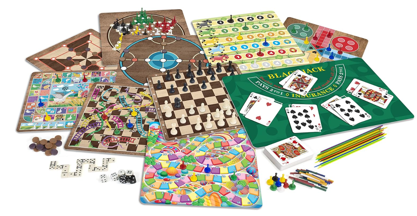 Ambassador Classic Games 365 Game Set ST2105 - Colorland Toys