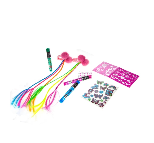 Lukky Set Beauty-Design Hair & Tattoos LUK-T20728 - Colorland Toys