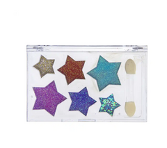 Lukky Eyeshadow Cream with Glitter Palette 6 Colors Star LUK-T18933 - Colorland Toys