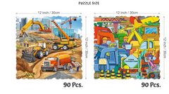 Unikplay Go Crazy Jigsaw Puzzle - Construction UPJP-1212/GB03 - Colorland Toys