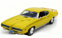 Motor Max 1969 Pontiac GTO Judge Yellow 1:18 Series 73133 - Colorland Toys