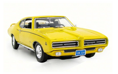 Motor Max 1969 Pontiac GTO Judge Yellow 1:18 Series 73133 - Colorland Toys